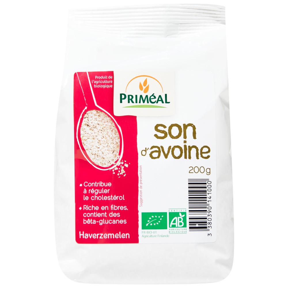 贝米芽 Primeal 有机燕麦麸200g