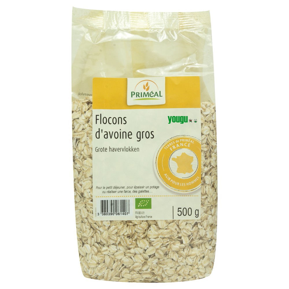 贝米芽 Primeal 法国种植粗燕麦片500g