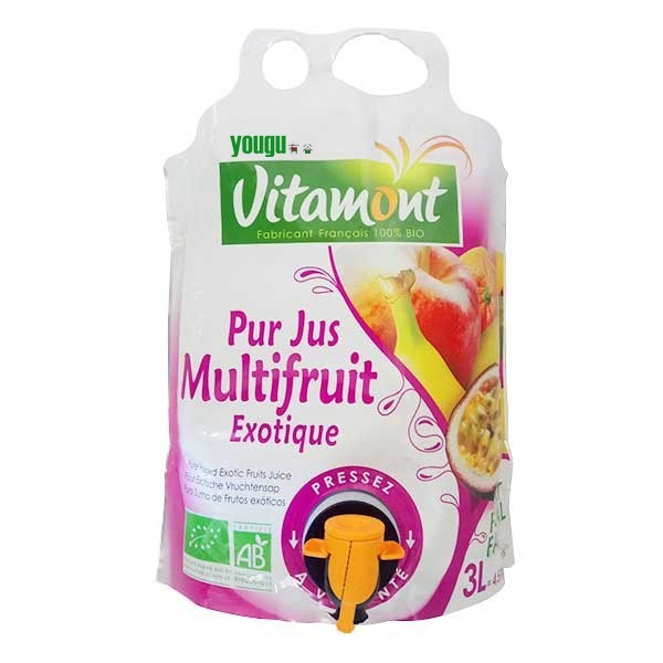 Vitamont 袋装混合果汁 3L
