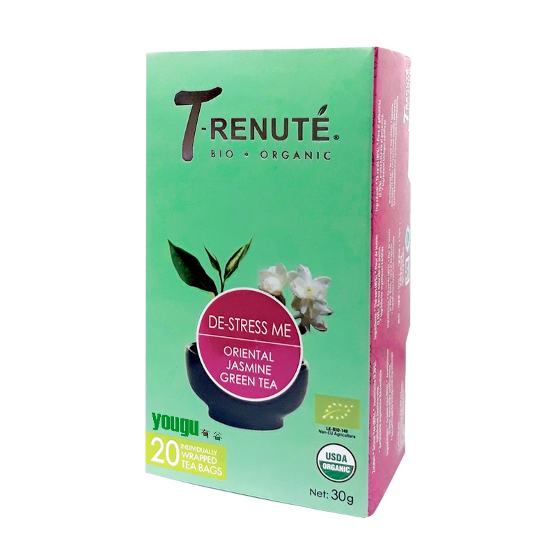 T-RENUTE牌茉莉花味绿茶