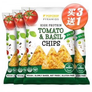 【买三送一】POPCROP牌 三角玉米酥脆片(番茄罗勒味) 60克